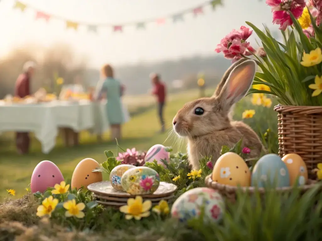 Ostern - Der Hase versteckt bemalene Eier, warum denn das? 7 D5cad7d2 49c9 427c 97be 92a6527404e2