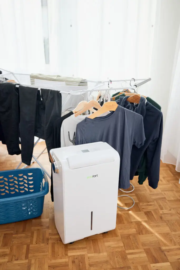 Wenn Wäsche trocknen zur Last wird 2 Ecoq dryair 30l es wohnzimmer topview 2