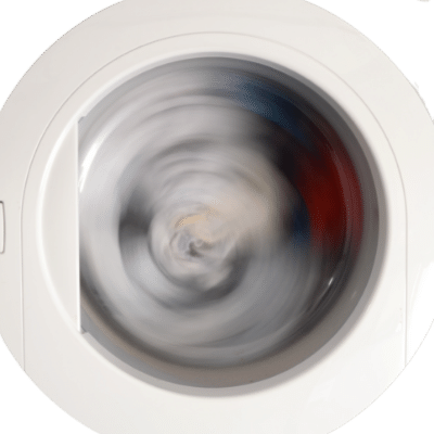 Waschmaschine im Schleudergang