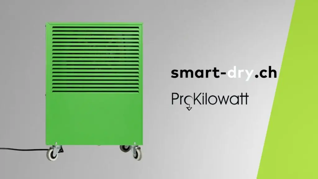 Energieeinsparungen bei Entfeuchter-Tausch mit smart-dry 1 Smart dry neutral