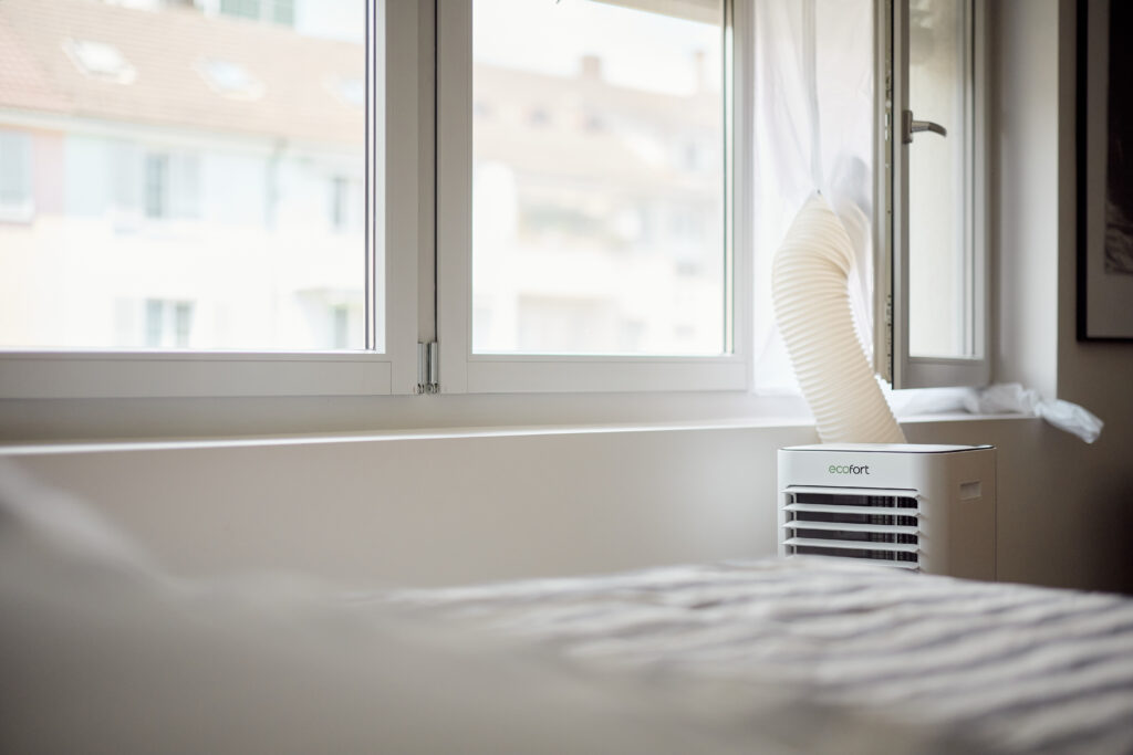 Besser kühlen mit fensterabdichtung hot air stop für klimageräte mit im lieferumfang bei ecoq coolair