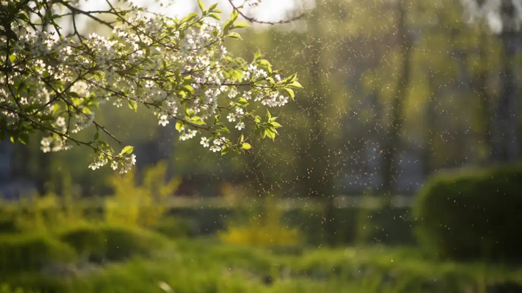 Pollen nur im Frühling? Wann genau ist Pollenzeit? 1 Pollen de printemps ai