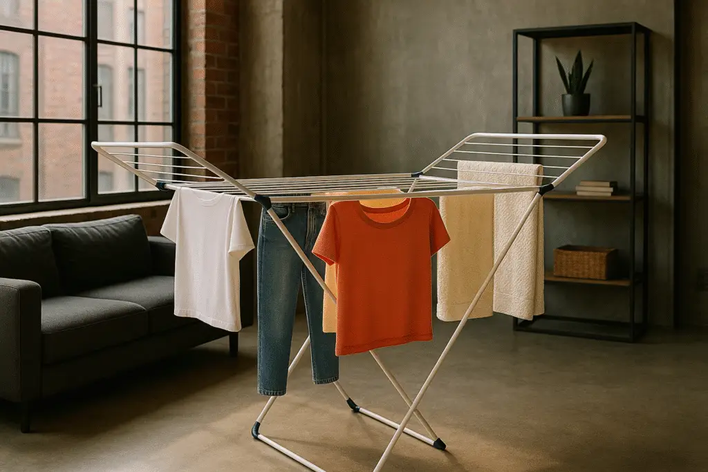 Wäschetrocknung in der Wohnung – Risiken, Regeln und sichere Alternativen 1 Séchage des vêtements