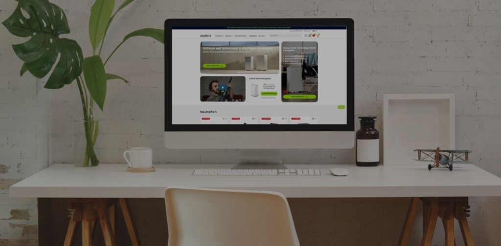 Entdecken Sie den neuen ecofort Shop – Ihr Einkaufserlebnis auf einem neuen Level 1 Neuer ecofort shop look