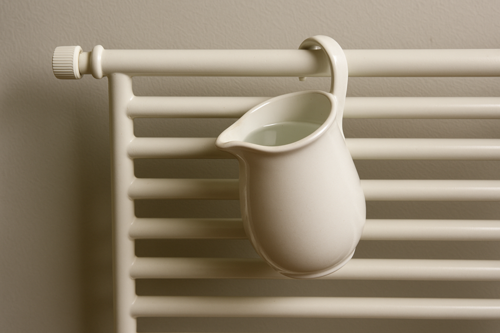 Von Wasserkännchen zu Luftbefeuchter: Was uns eine fast vergessene Tradition über gesundes Raumklima lehrt 1 Luftbefeuchter heizkörper wasserkännchen
